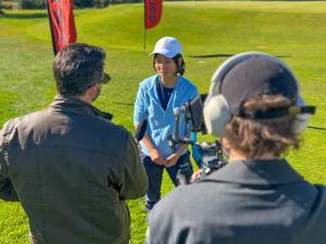 Victoria Xin wins NZSS Individual Golf title